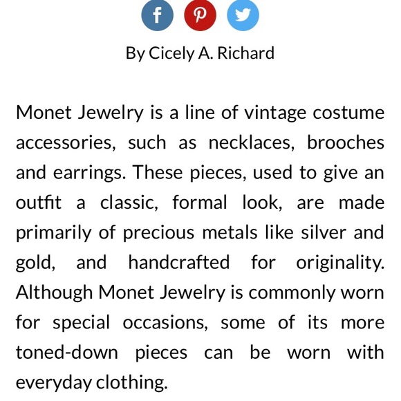 authentic,gold,monet 3-layer pearl set!! - Picture 3 of 3